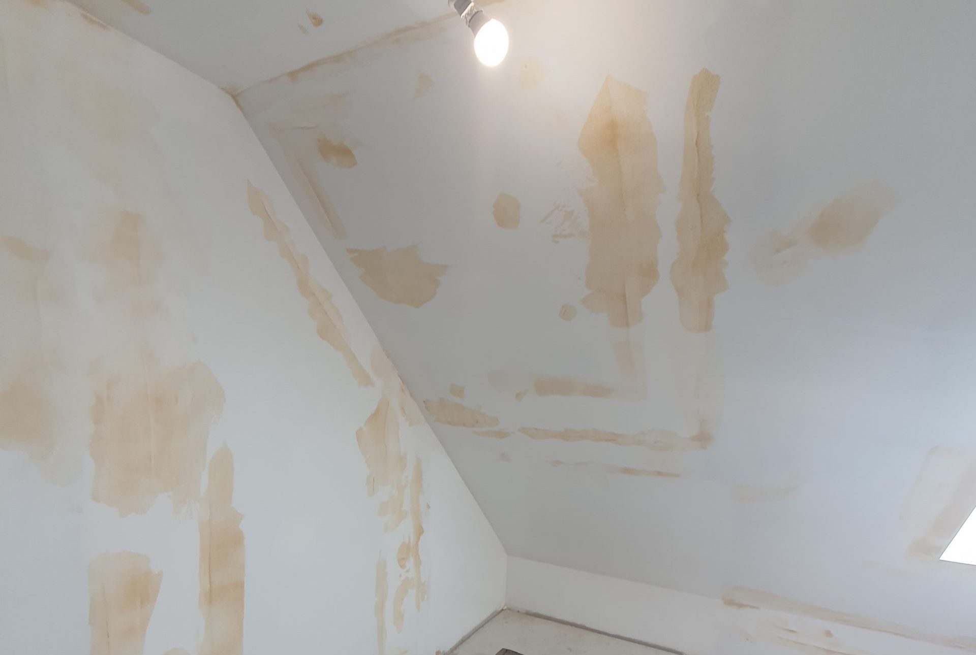 pose de peinture